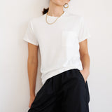 The Pocket Tee in White