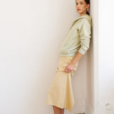 The Column Skirt in Butter