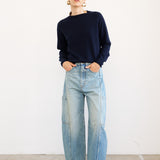 The Cashmere Crew in Navy