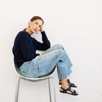 The Walking Sandal in Black