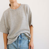 The Cashmere Tee in Oxford