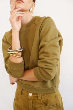 The Daily Sweatshirt in Avo