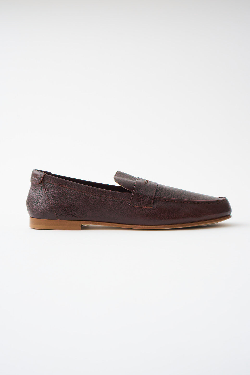 The Men's Penny Loafer in Oxblood