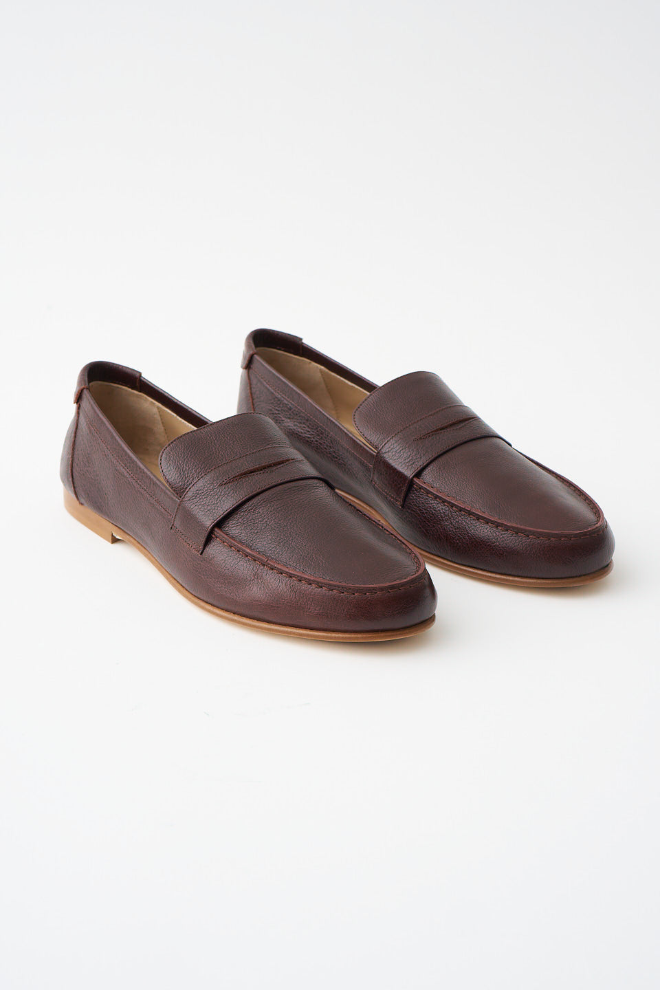 The Men's Penny Loafer in Oxblood