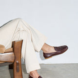 The Men's Penny Loafer in Oxblood