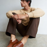 The Men's Penny Loafer in Brown