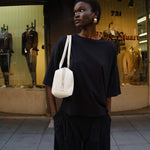 The Draped Tee in Black