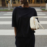 The East West Bag in White