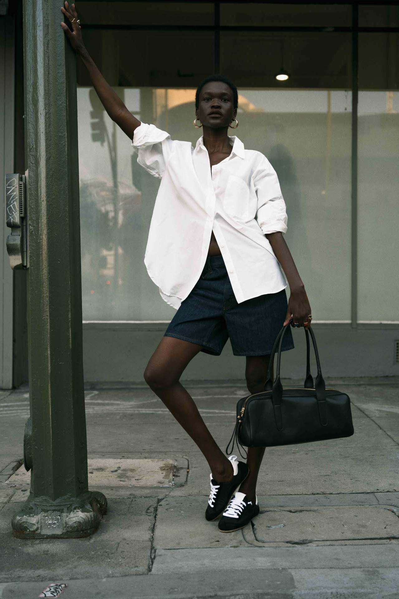 The East West Bag in Black