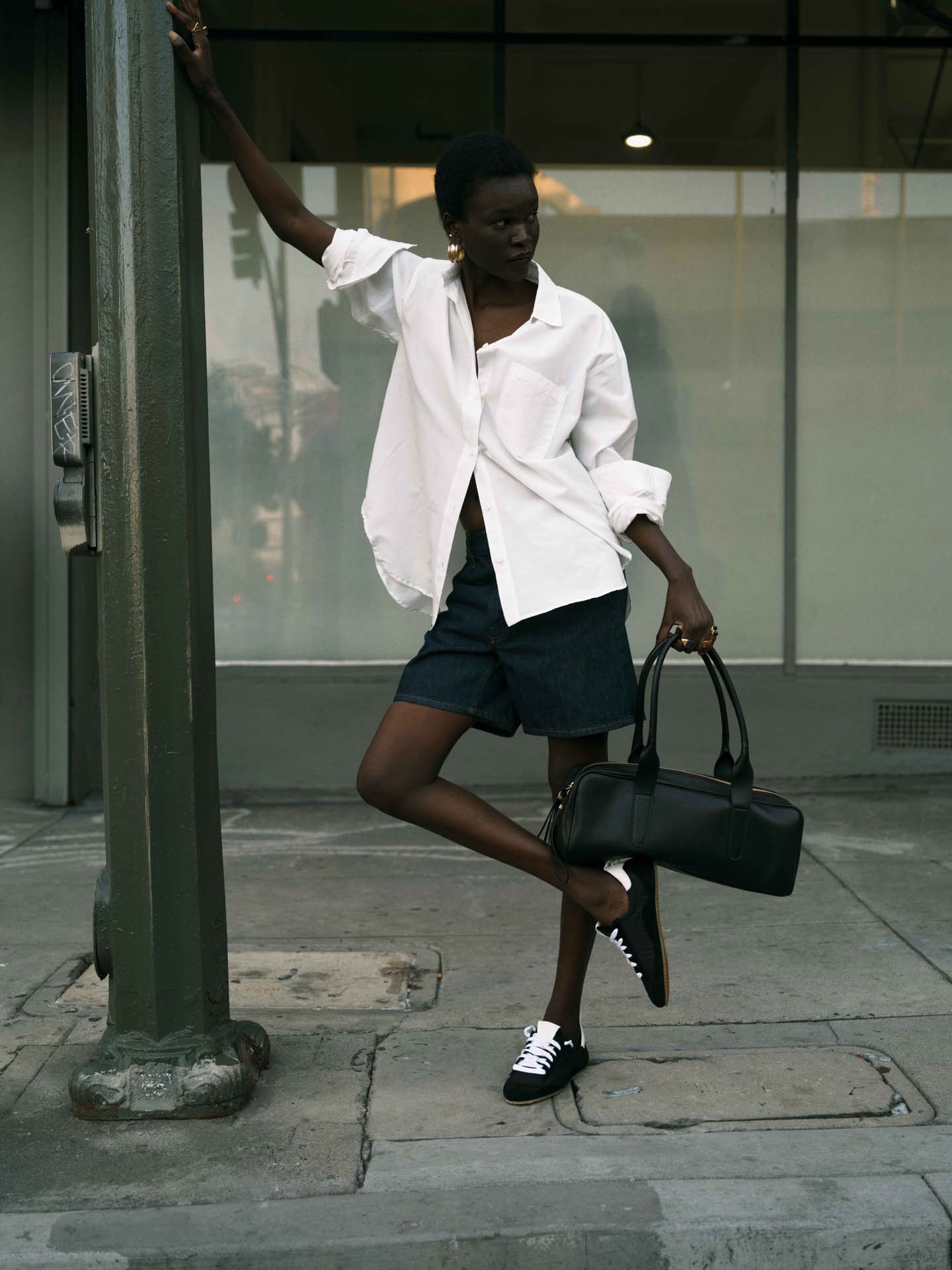 The East West Bag in Black