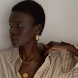 The Chaos Sunburst Necklace in Gold