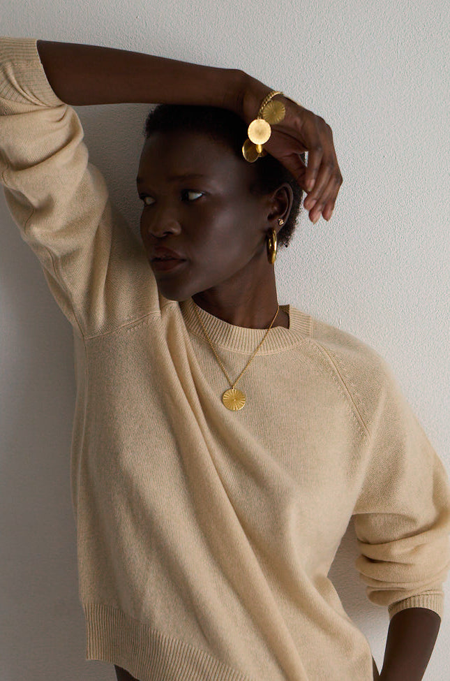 The Chaos Sunburst Charm Bracelet in Gold