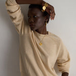 The Chaos Sunburst Necklace in Gold