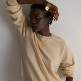 The Chaos Sunburst Necklace in Gold