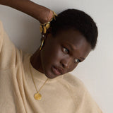 The Chaos Sunburst Necklace in Gold