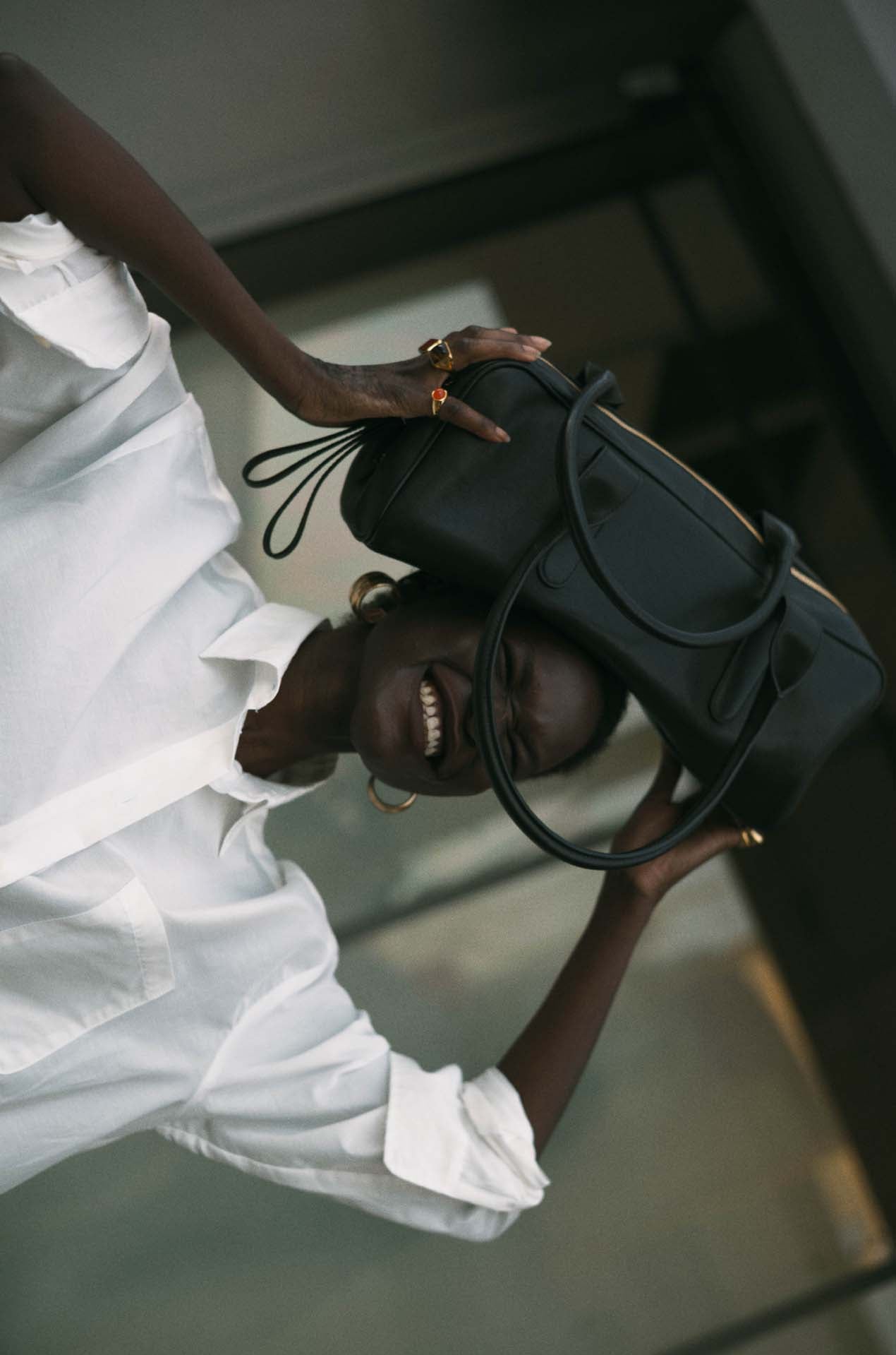 The East West Bag in Black
