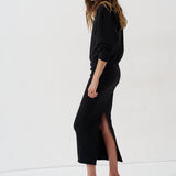 The Dolman Dress in Black