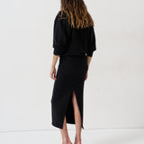 The Dolman Dress in Black