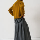 The Balloon Sleeve Sweater in Topaz