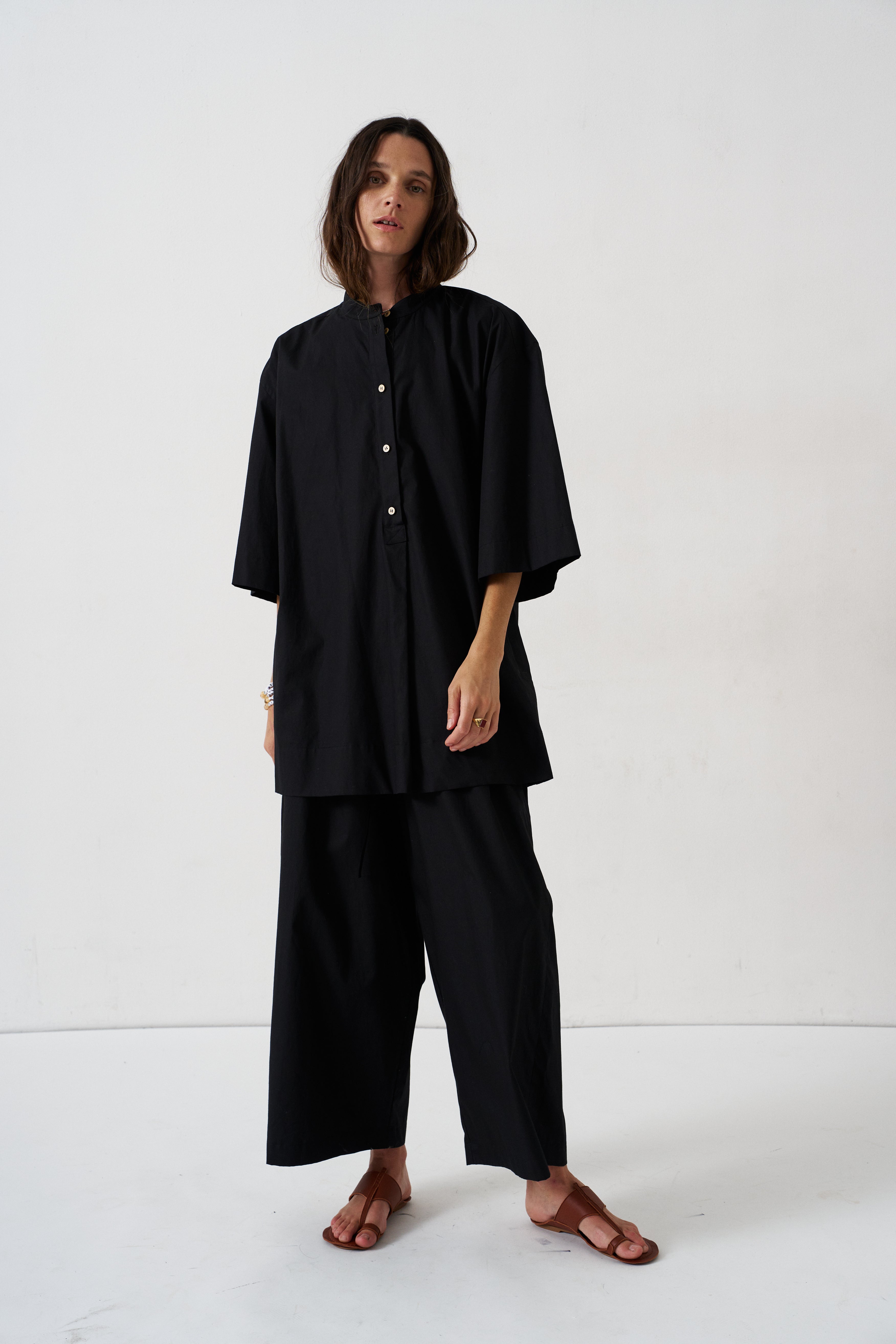 The Lotus Pant in Black