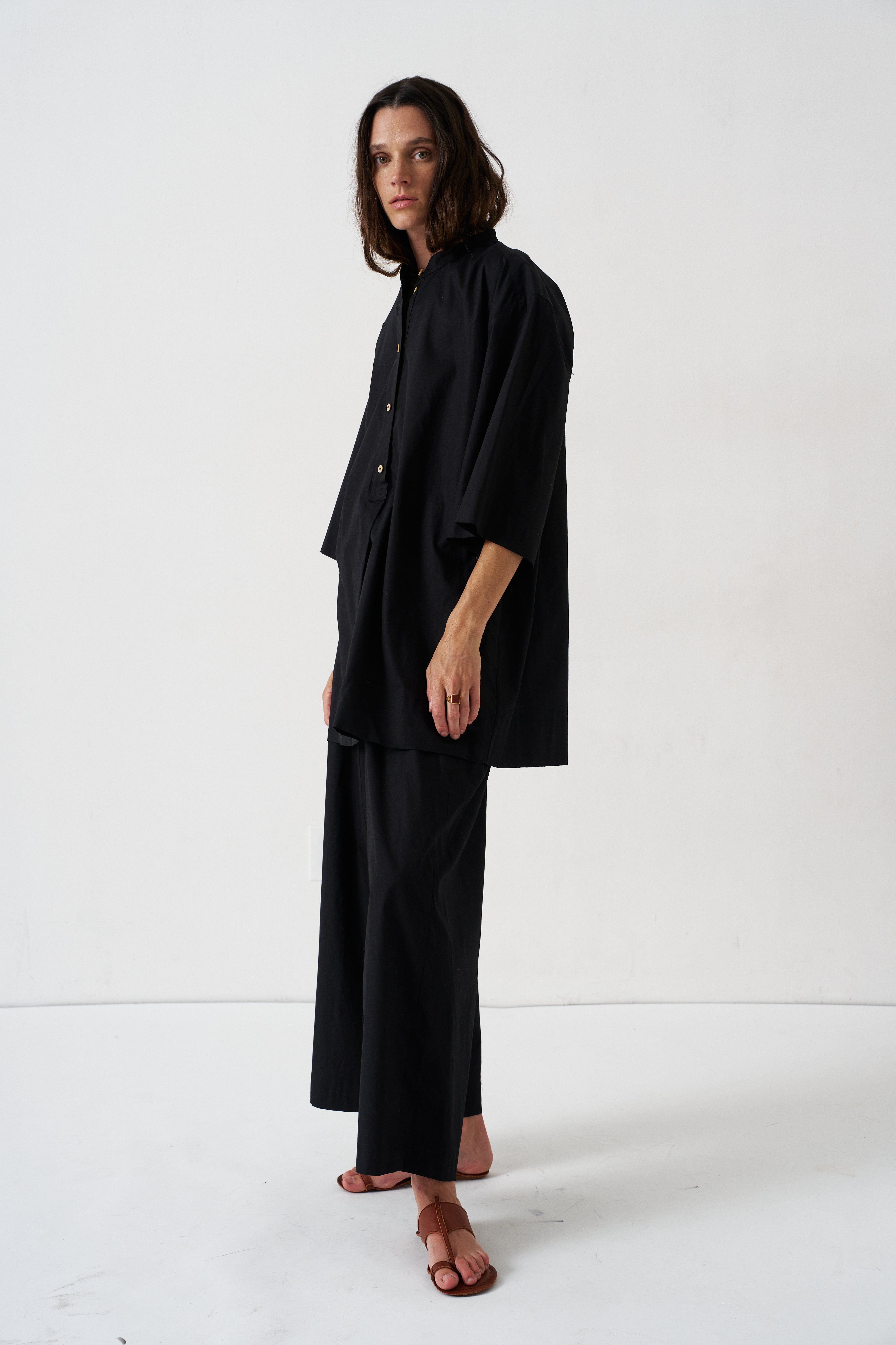 The Lotus Pant in Black