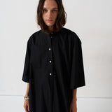 The Caftan Mini Dress in Black
