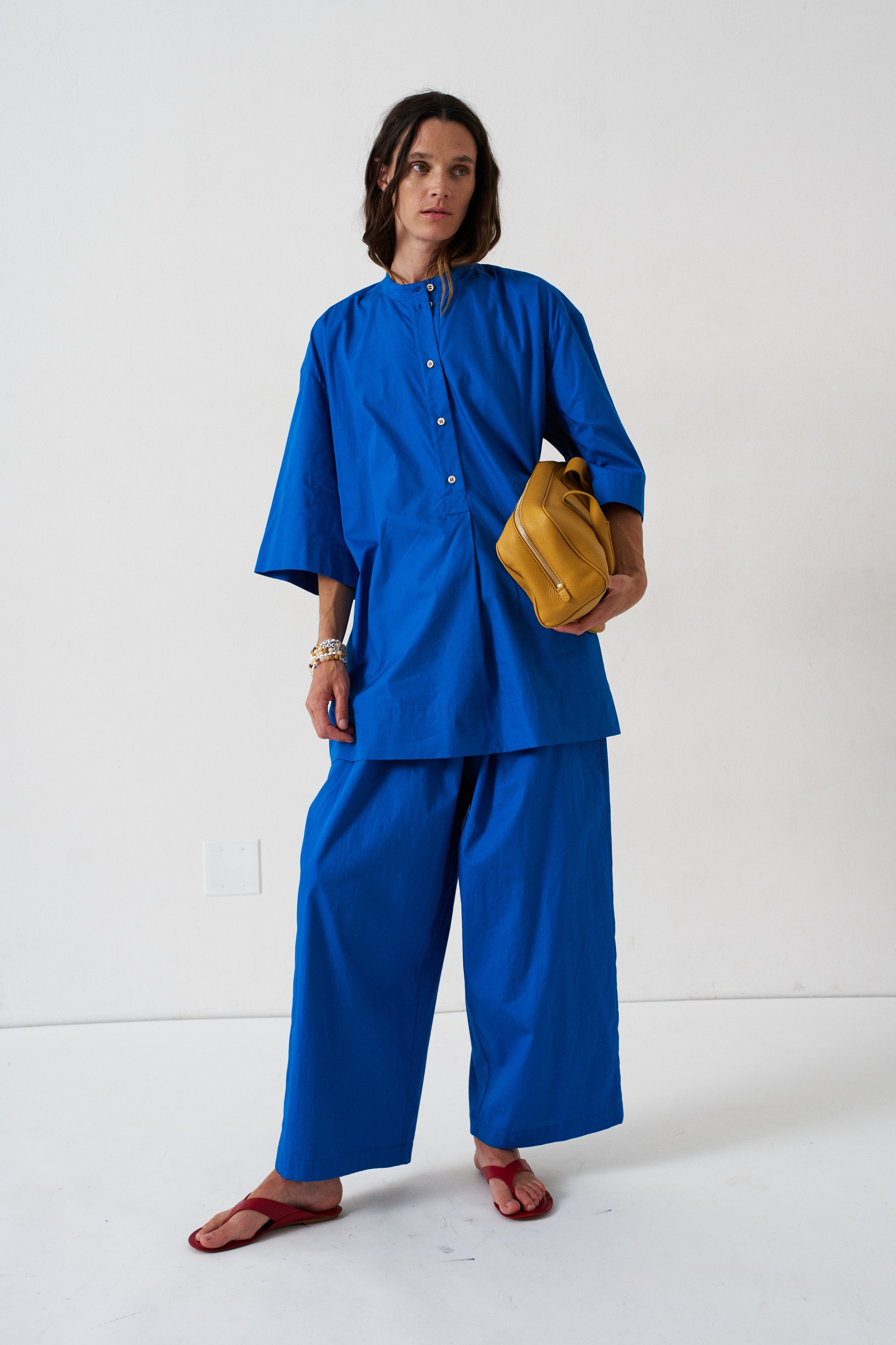 The Lotus Pant in Royal Blue
