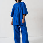 The Lotus Pant in Royal Blue