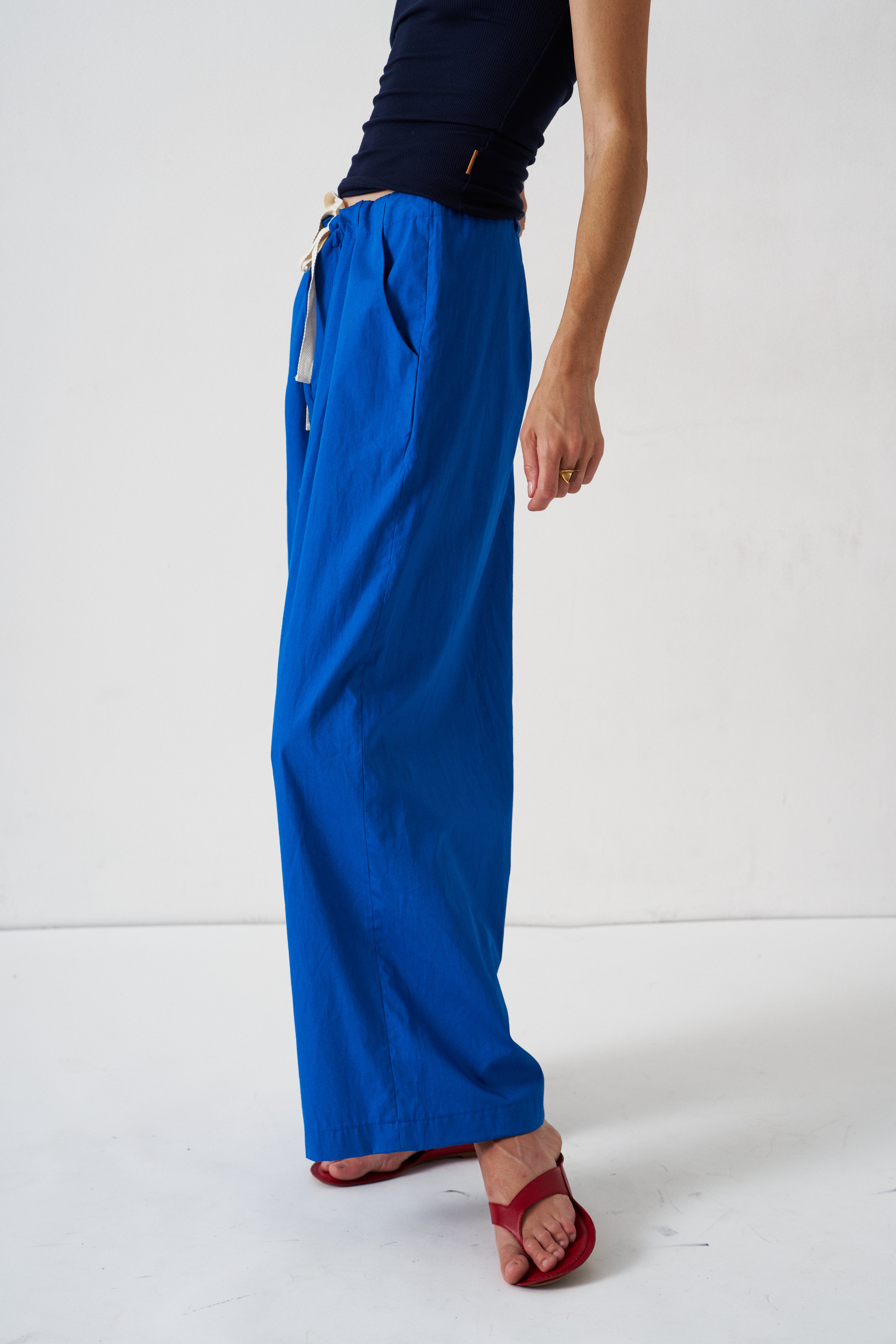 The Lotus Pant in Royal Blue
