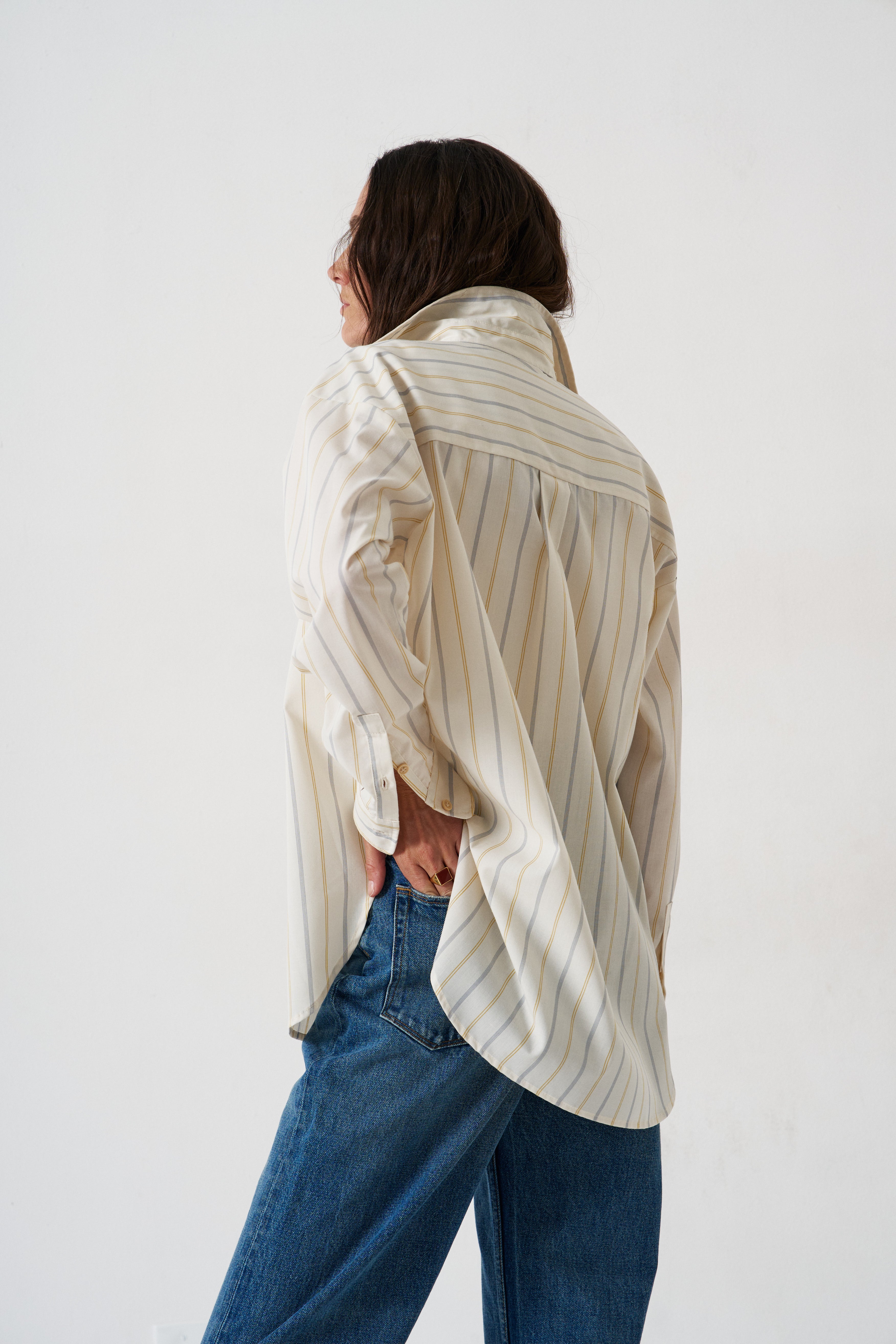 The Fan Jean in Borrego Indigo