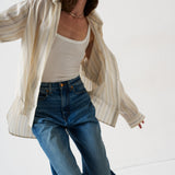 The Fan Jean in Borrego Indigo