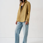 The Essential Shirt in Golden Stripe