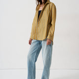 The Essential Shirt in Golden Stripe