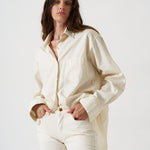The Weekend Shirt in Ecru