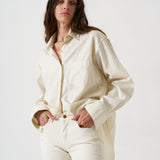 The Weekend Shirt in Ecru