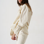 The Weekend Shirt in Ecru