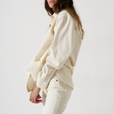 The Weekend Shirt in Ecru
