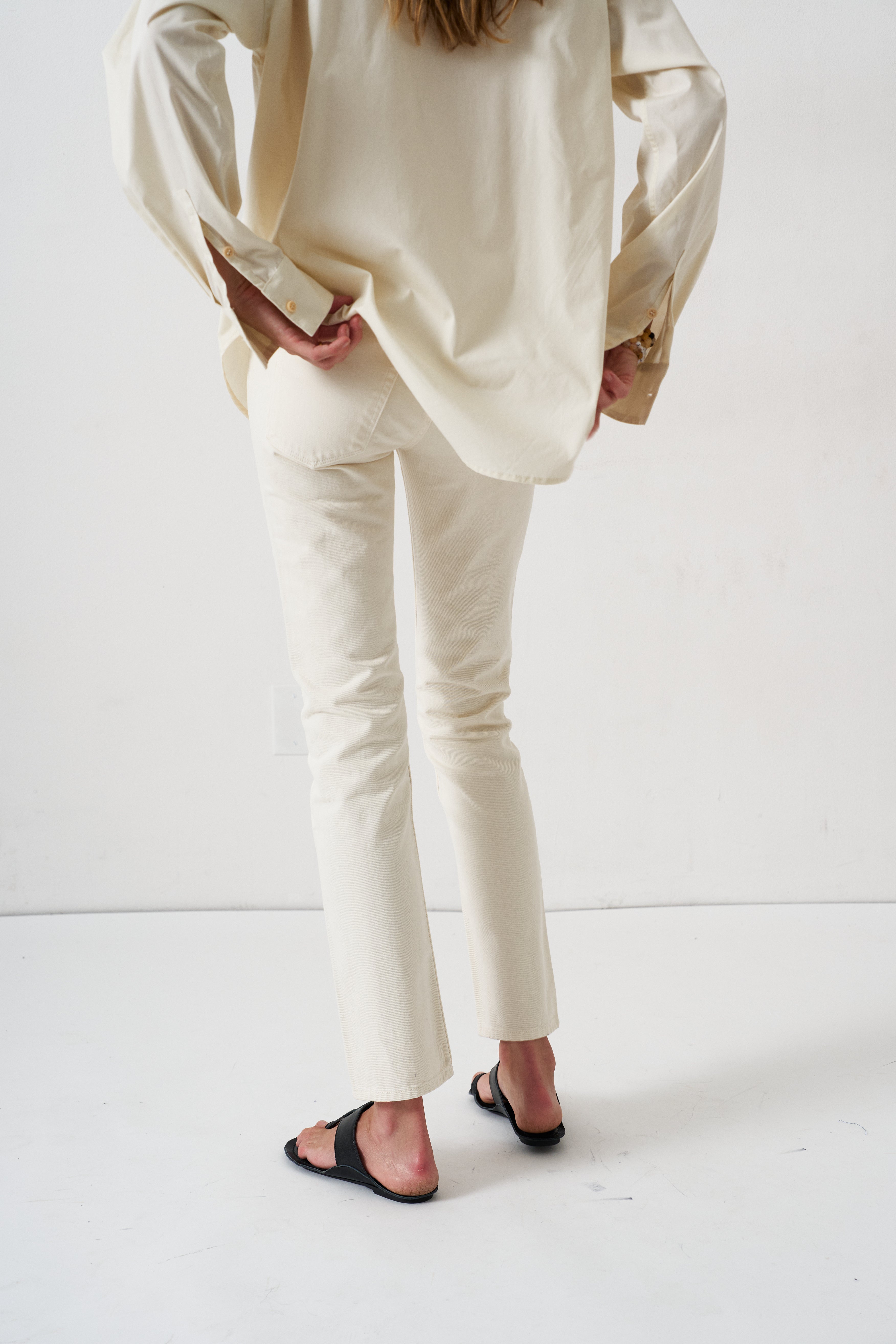 The Weekend Shirt in Ecru