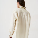 The Weekend Shirt in Ecru