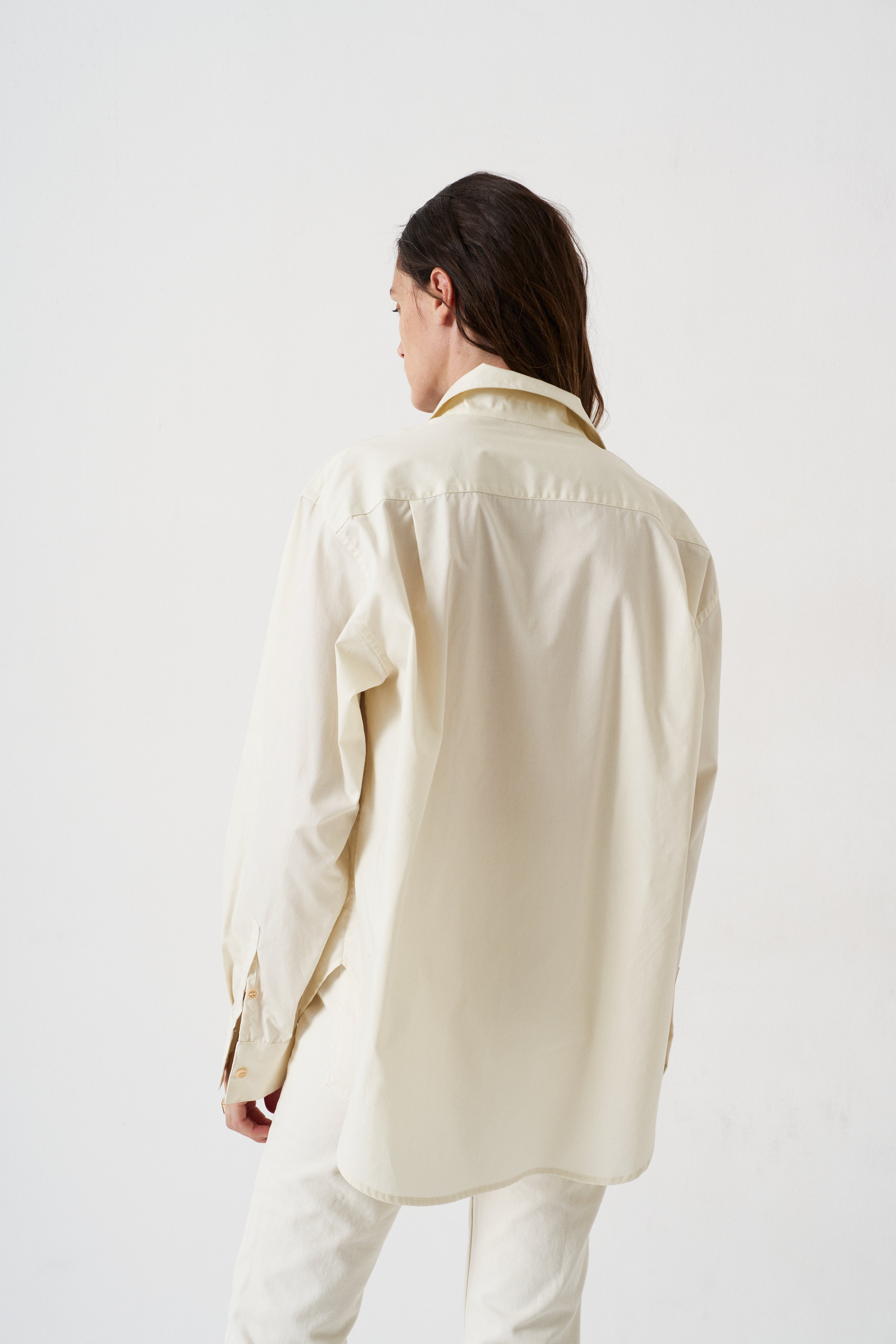 The Weekend Shirt in Ecru