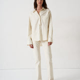 The Weekend Shirt in Ecru
