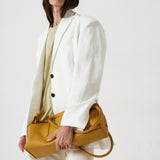 The Linen Oversized Blazer in White