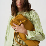 The Weekend Shirt in Lime Stripe