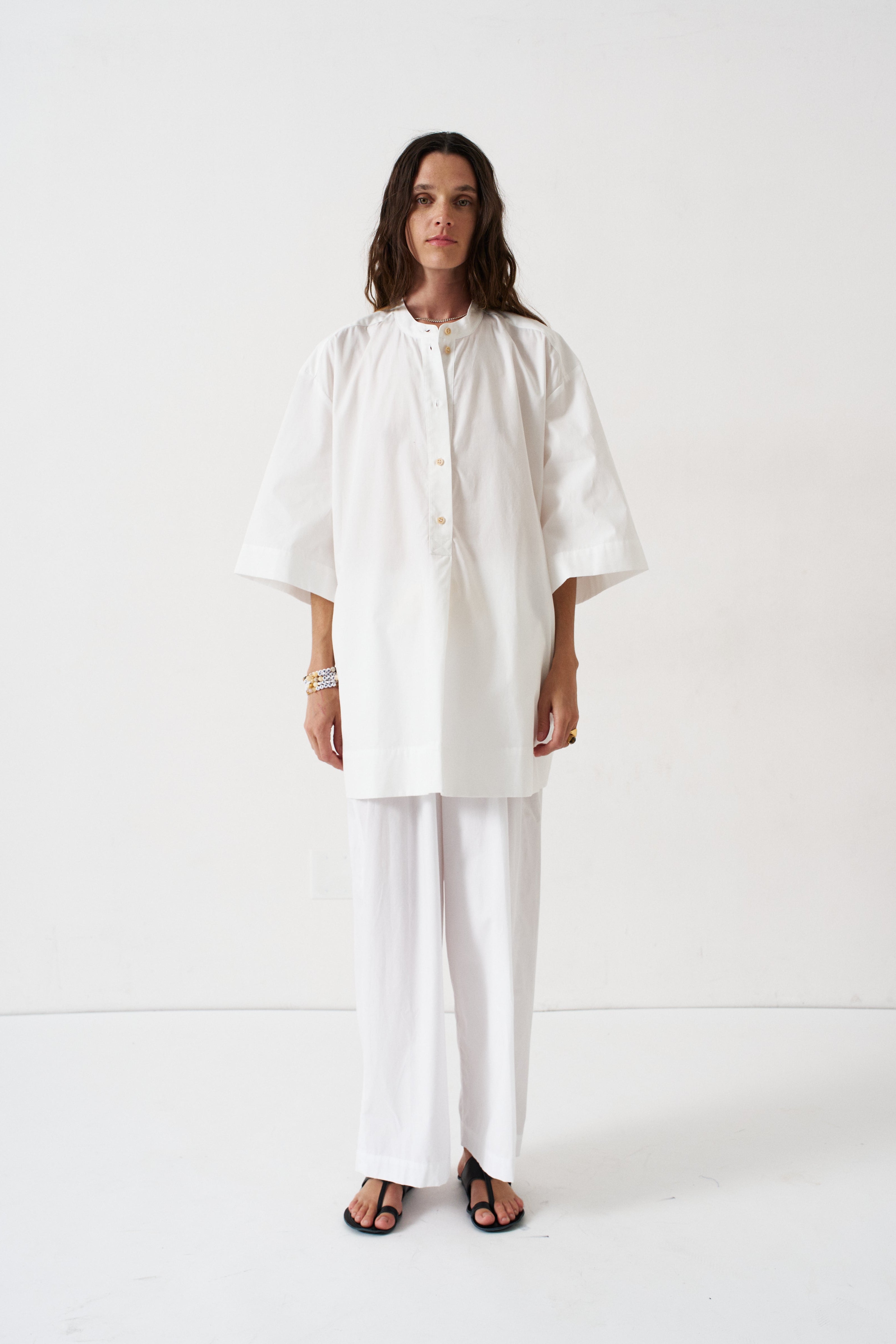 The Lotus Pant in White