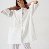 The Lotus Pant in White
