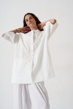 The Lotus Pant in White