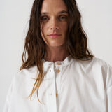 The Caftan Mini Dress in White