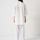 The Lotus Pant in White