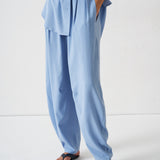 The Silk Arc Pant in Sky Blue