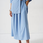 The Elbow Essential Shirt in Sky Blue